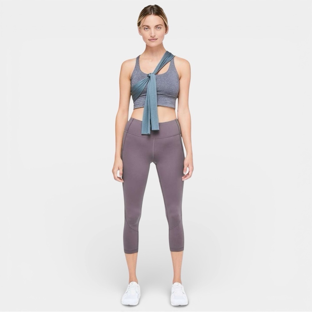 LULULEMON Pace Rival Full-on Luxtreme Moonphase Crop Leggings Medium, Size 8